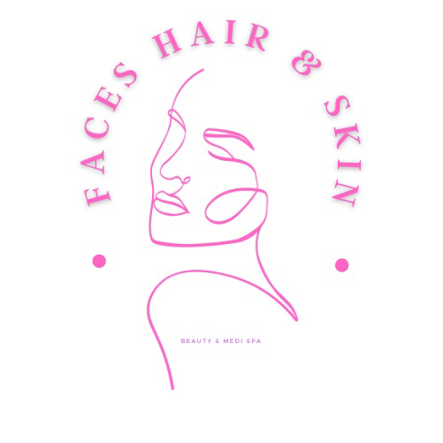 Faces hair and skin logo