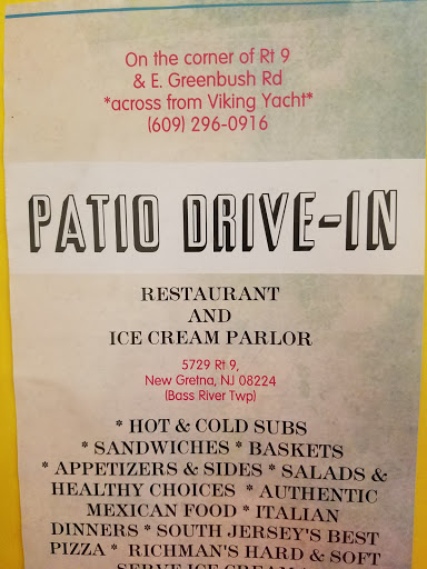 Restaurant «Patio Drive In», reviews and photos, 5729 U.S. 9, Tuckerton, NJ 08087, USA