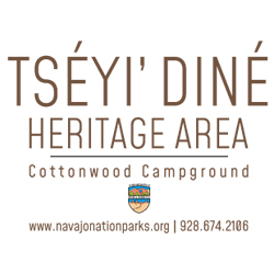Tséyi' Diné Heritage Area - Cottonwood Campground at Canyon De Chelly