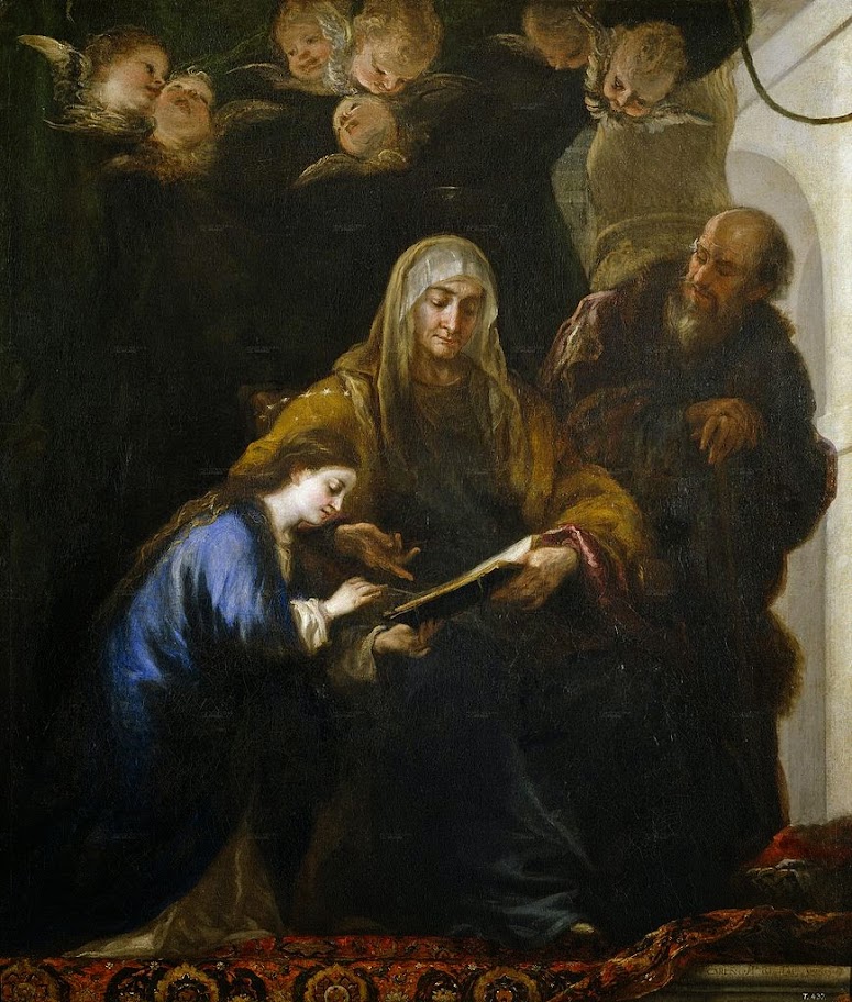 Juan Carreño de Miranda - Childhood of Virgin Mary