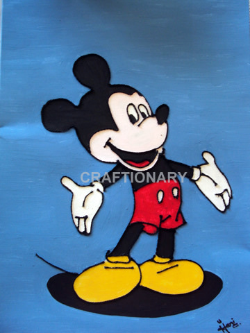 paint mickey mouse