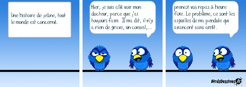 Les oiseaux // les birds   BD   satyrique  2014-11-24