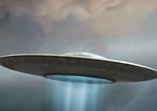 Mysterious Flying Saucer Shaped Object Spotted Hovering Over Uk College
