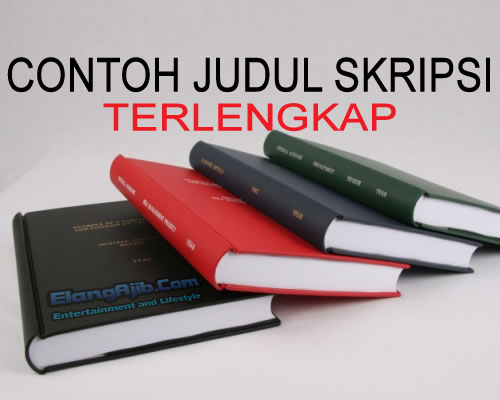 KUMPULAN SKRIPSI YANG BISA ANDA DOWNLOAD