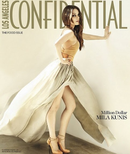 Mila Kunis para LA Confidential, summer 2011