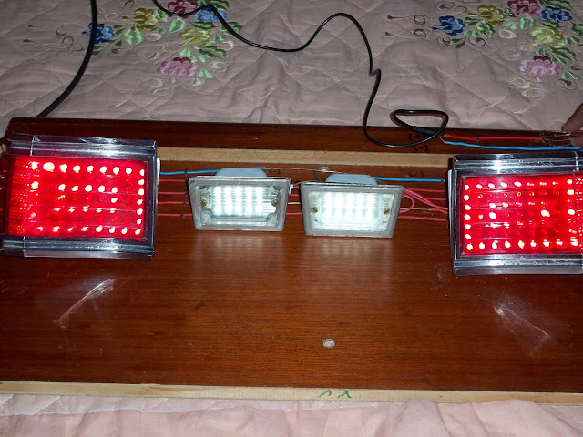 [VENDA] Lanterna e/ou Setas com LEDS para Opala / Caravan 100_0085