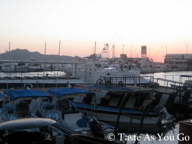 Daybreak at the Marina Cabo San Lucas in Cabo San Lucas, Mexico | Taste As You Go