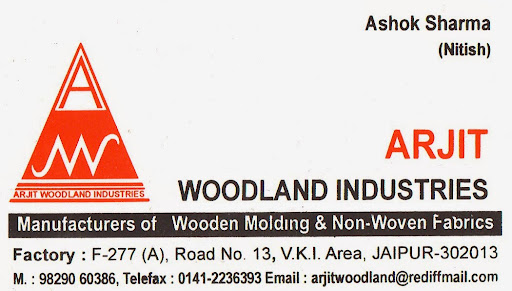 Arjit Woodland Industries, F1-E , RIICO Industrial Area, Kaladera, Chomu, Jaipur, KALADERA CHOMU, Jaipur, Rajasthan 303801, India, Moulding_Supplier, state RJ