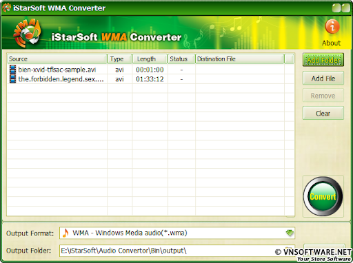 iStarSoft WMA Converter