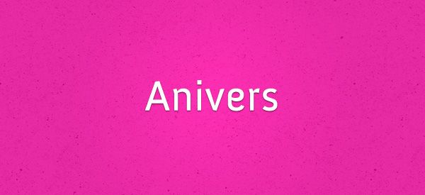 Anivers font