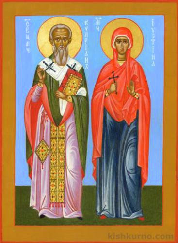 St Cyprian And Justina In Religion And Spiritual Work