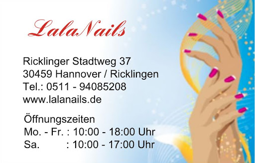 lalanails Nagelstudio Ricklingen logo