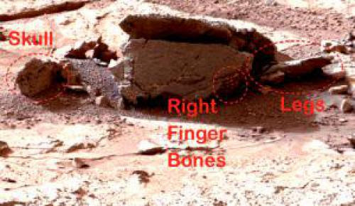 Alien Body Discovered In Nasa Curiosity Rover Photo Ufo Sighting News Feb 2013