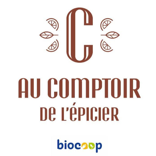 Au Comptoir de l'Epicier, restaurant biocoop logo