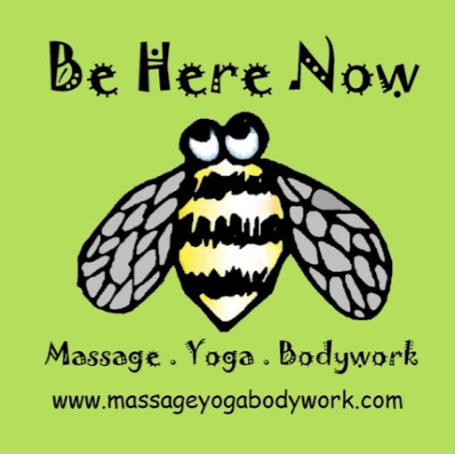 Be Here Now Massage. Yoga. Bodywork. logo