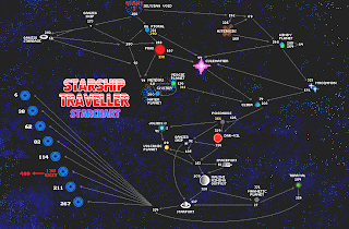 Starchart Starship Traveller, librojuego de Steve Jackson