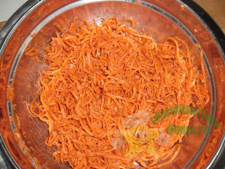 Приготовление корейской морковки в домашних условиях