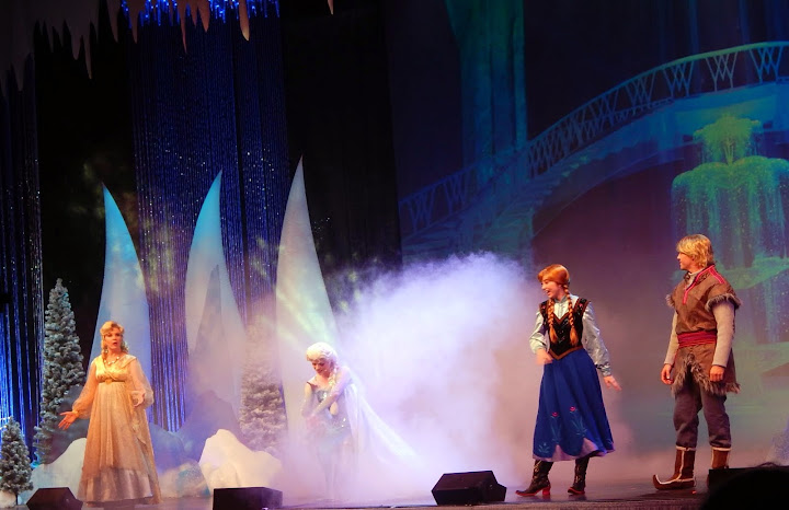 Frozen Frenzy  at Disney World - “For The First Time in Forever: A ‘Frozen’ Sing-Along Celebration” with Anna, Elsa, Kristoff, and the Royal Arendelle Historians
