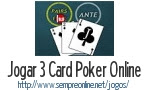Jogo 3 Card Poker Online