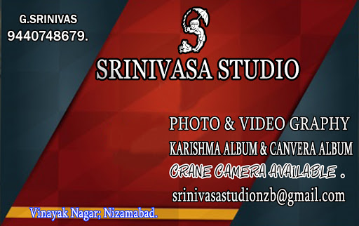 Srinivasa Studio, Hyderabad Road, Vinayak Nagar, Nizamabad, Telangana 503001, India, Wedding_Photographer, state TS