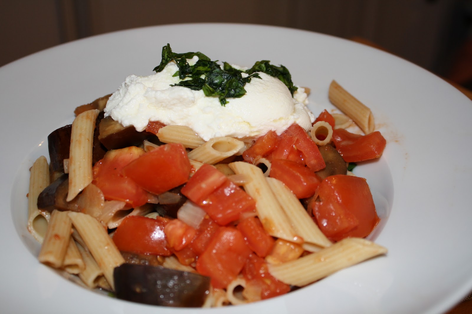 Caitlin Cooks Pasta Alla Norma