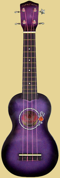 Gypsy Rose Acoustic Soprano Ukulele Corner
