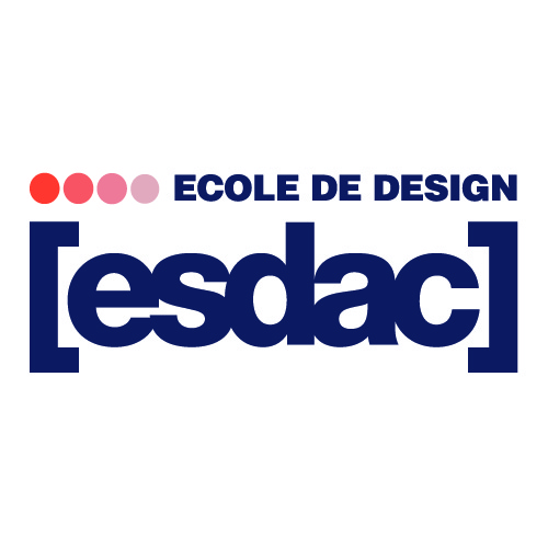 École de design ESDAC Lille logo