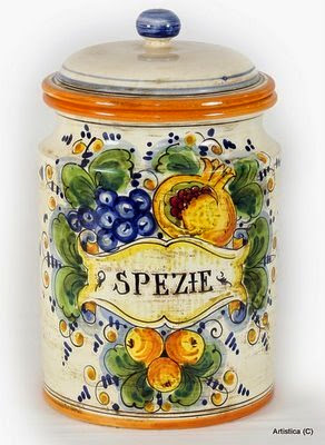  TUSCANIA: Tuscania canister 'Spezie' (Spices) [#8940/F-TSC]