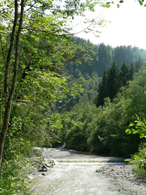 Wandern Oberstdorf Lorettokapelle Allgäu Uferweg Stillach