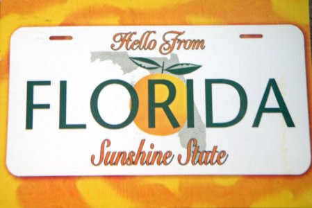 Florida, postcards, meet-up cards
