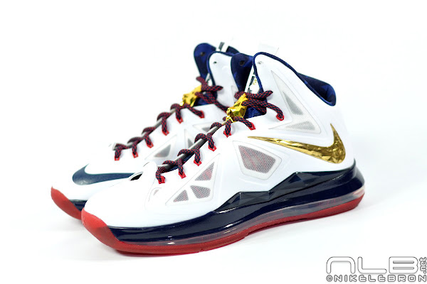 The Showcase Nike LeBron X Gold Medal  USA Basketball