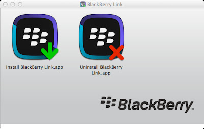 Install BlackBerry Link