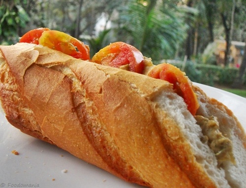 healthy chickpea pesto sandwich recipe