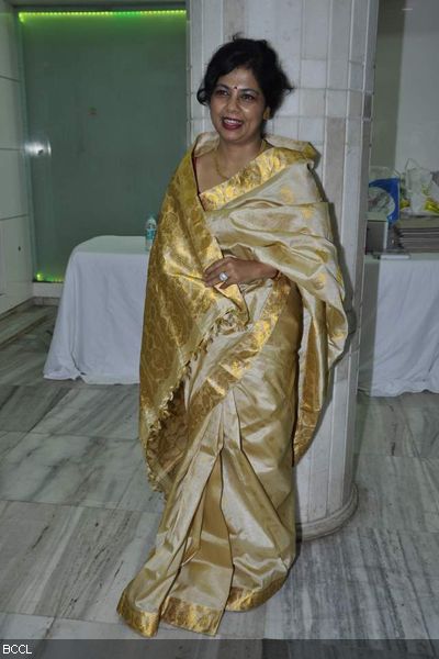 A guest during the album launch of Ek Onkar, held in Santacruz in Mumbai.
