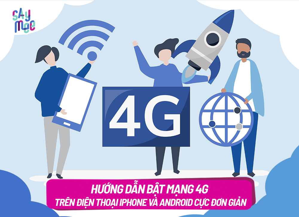 Cách bật 4G trên iPhone Cách bật 4G trên Samsung