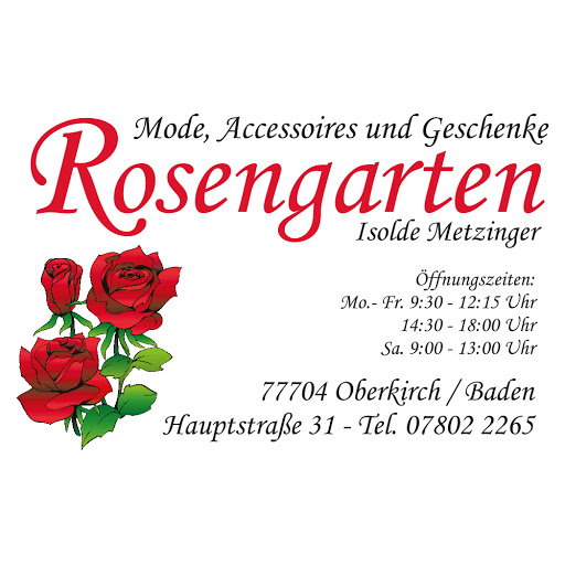 Rosengarten Isolde Metzinger
