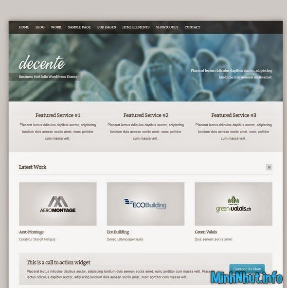 business wordpress theme for download