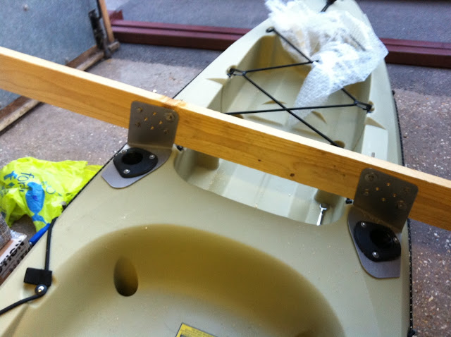 My DIY kayak electric motor bracket build - Page 1 - Boats 