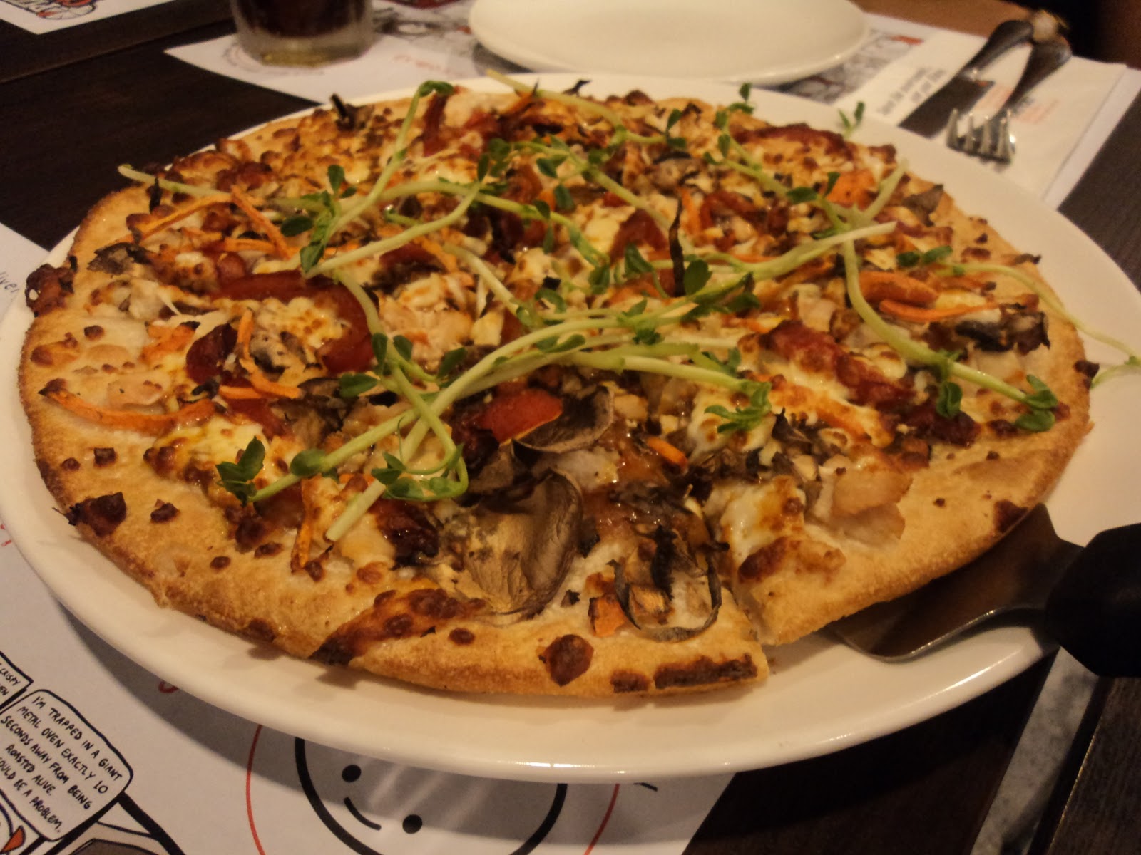 Eat to love life Pizza Capers