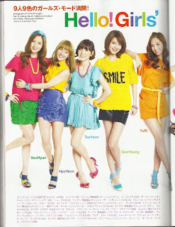 {110312} {FO} SNSD @ Spur Pink Magazine (Scans) 03
