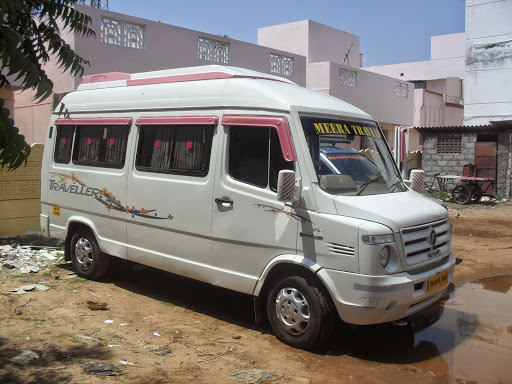 Meera Travels Taxi & Van Hiring, 6/7, Jaipur Bhawan, Thathachariyar Garden, Mambalasalai, Tiruchirappalli,, Mambazhasalai, Srirangam, Tiruchirappalli, Tamil Nadu 620006, India, Taxi_Service, state TN