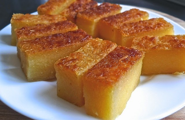 Baked Tapioca Cake (Kuih Bingka Ubi)  Huang Kitchen