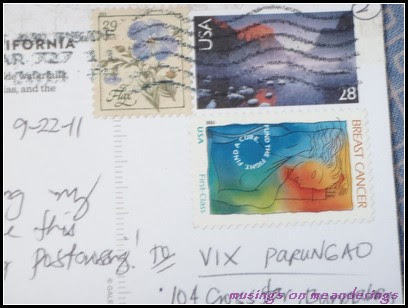 stamps, postcards, souvenirs