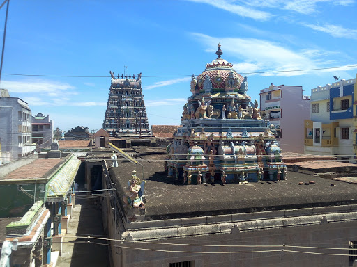 Sundararaja Perumal Temple, Perumal Kovil Rd, Chinnakadai, Gandhiji Street, Paramakudi, Tamil Nadu 623707, India, Hindu_Temple, state TN