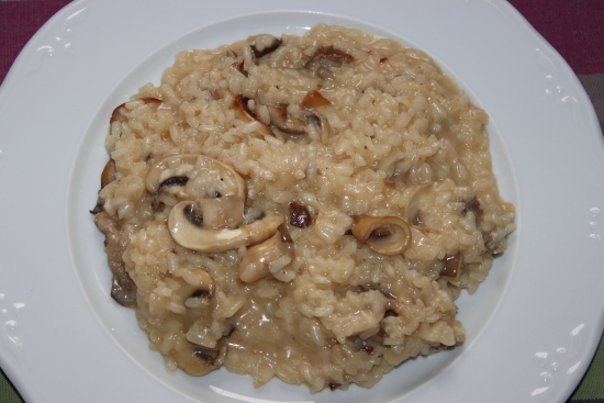 Risotto de setas