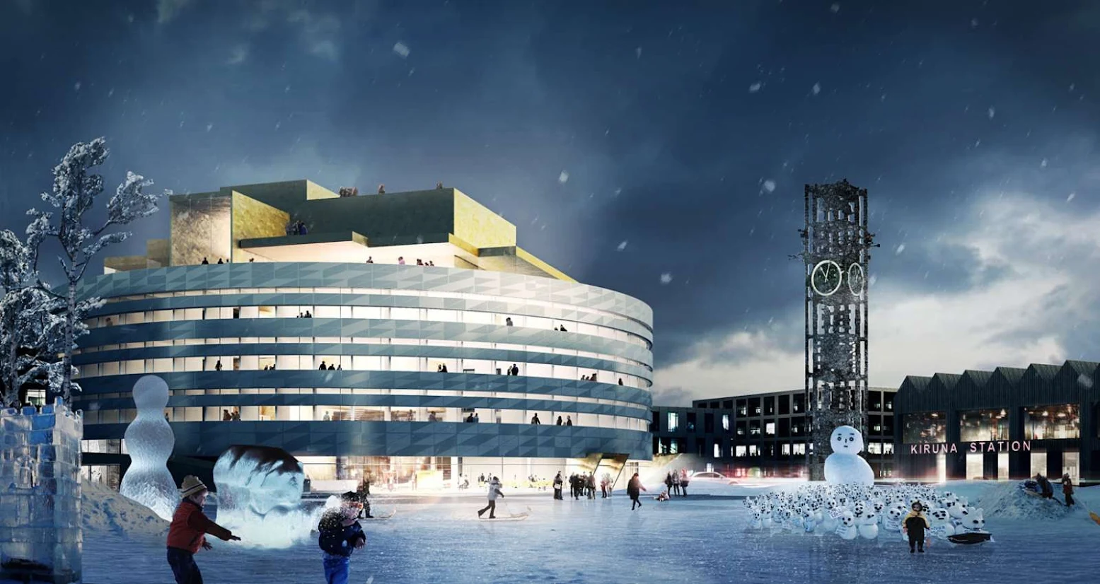 Henning Larsen Architects wins Kiruna City Hall competition