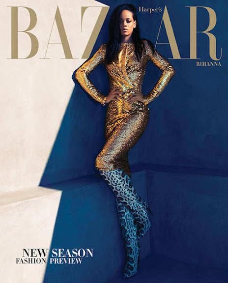 Rihanna Harper Bazaar US August 2012 New Season Fashion Preview