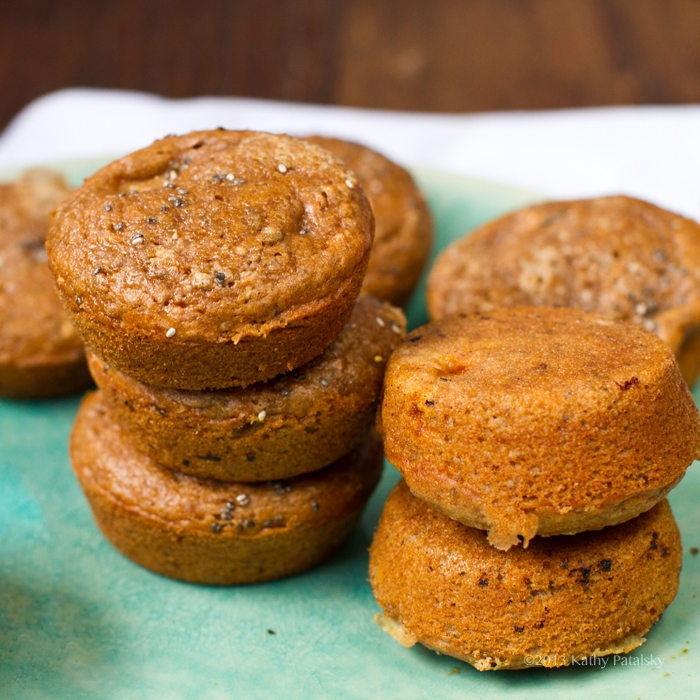Orange Spice Chia Energy Muffins. With Maca! - Vegan Recipe