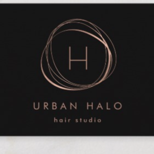 Urban halo hair studio logo
