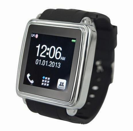  Watch mobile phone MQ588L Smart Bluetooth Watch phone (Black)